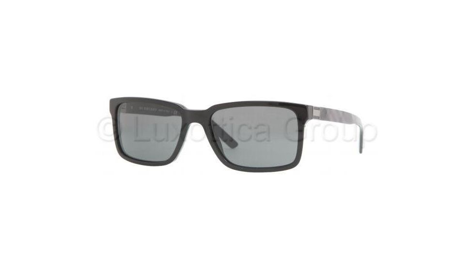 Burberry BE4097 Sunglasses 324187-5517 - Black Gray