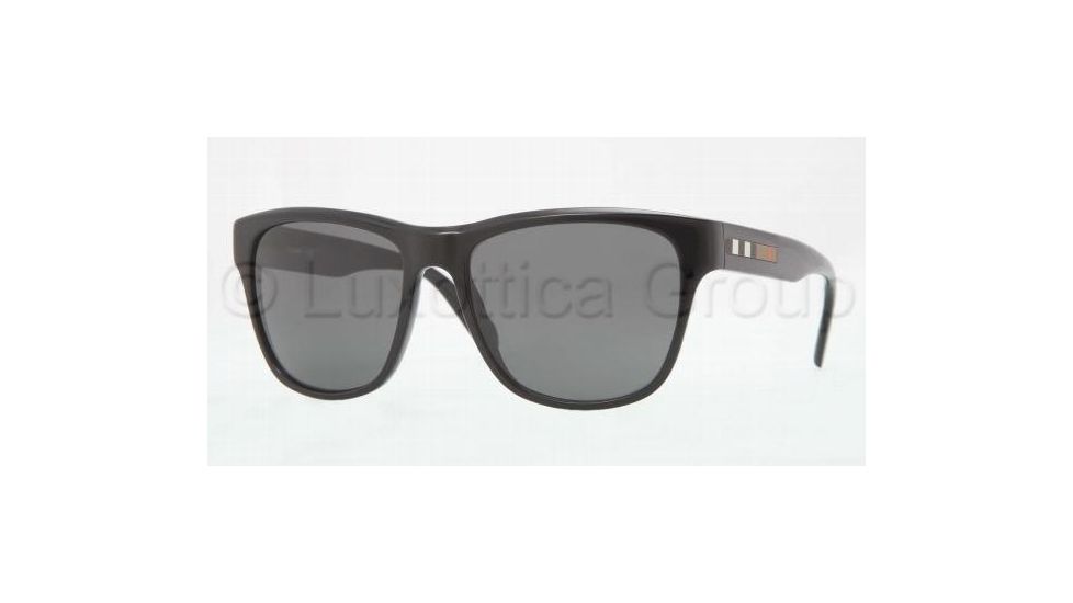 Burberry BE4131 Sunglasses 300187-5617 - Black Frame, Gray Lenses