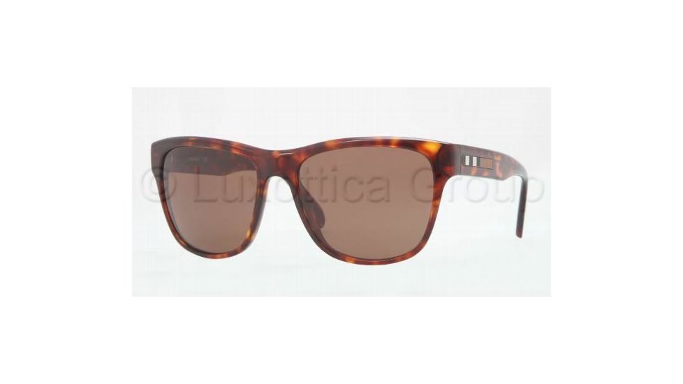 Burberry BE4131 Sunglasses 334973-5617 - Havana Frame, Brown Lenses