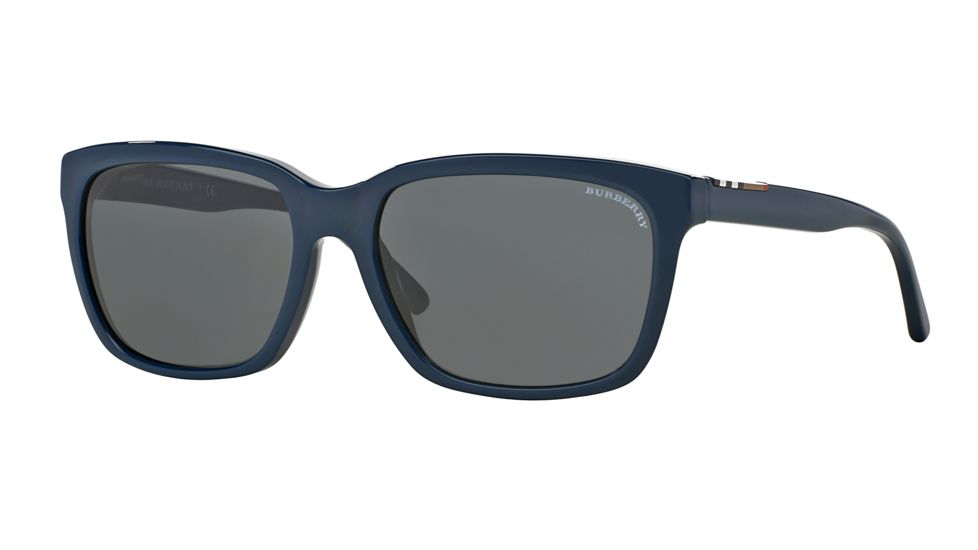 Burberry BE4150 Sunglasses 342287-58 - Blue Frame, Gray Lenses
