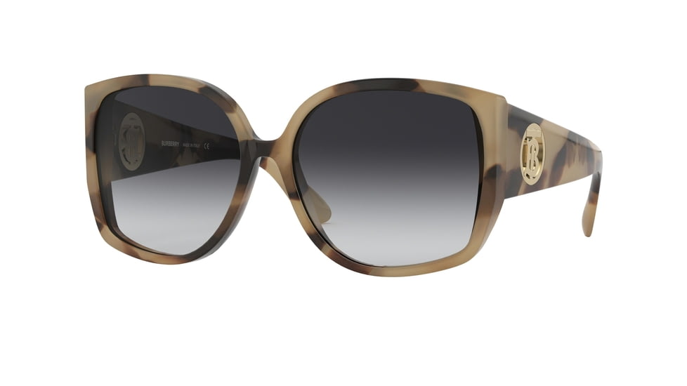 Burberry BE4290F Sunglasses 35013C-61 - , Grey Gradient Lenses