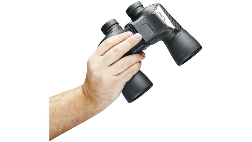 Bushnell 12X50 Spectator Sport Porro Permafocus Binoculars, Black/Silver, BS11250