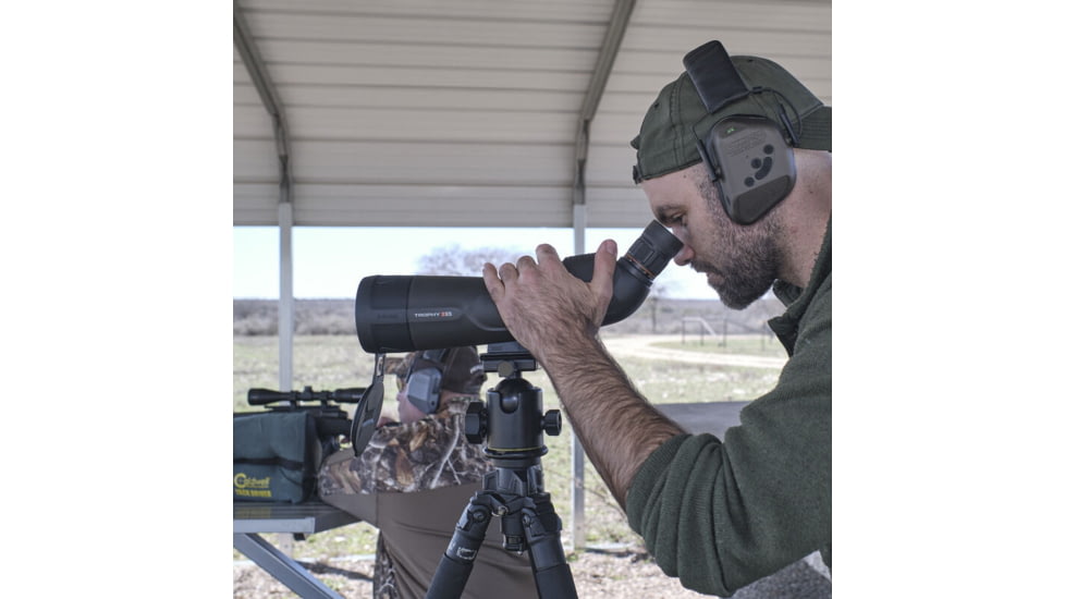 Bushnell 20-60x65 Trophy Xtreme Spotting Scope, 0.67 in, Fully Multi-Coated, Black, 887520B