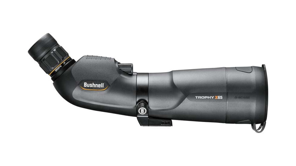 Bushnell 20-60x65 Trophy Xtreme Spotting Scope, 0.67 in, Fully Multi-Coated, Black, 887520B