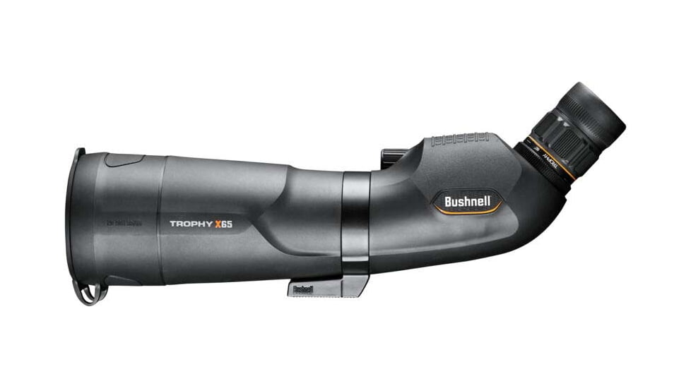 Bushnell 20-60x65 Trophy Xtreme Spotting Scope, 0.67 in, Fully Multi-Coated, Black, 887520B