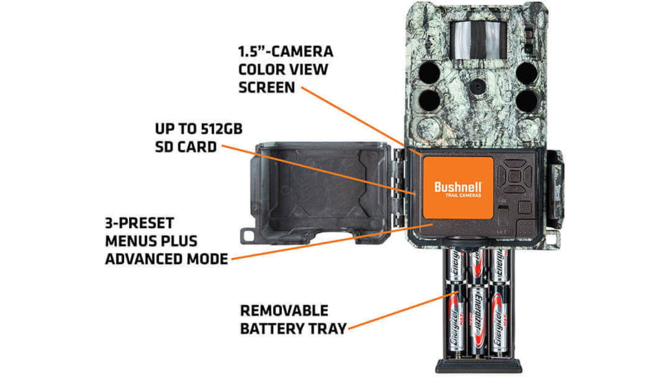 Bushnell 30mp Core S-4k Tree Bark Camo No Glow Box - 119949C