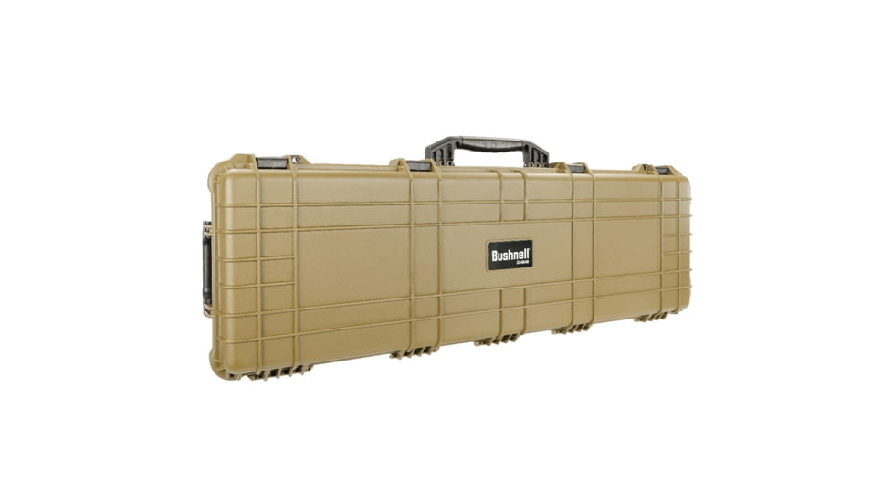 Bushnell 53in Waterproof Roller Hard Rifle Case w/ Foam, Tan, X Large, BN00015-TAN