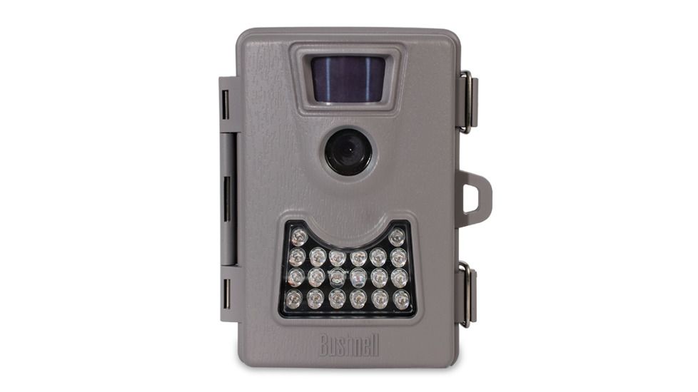 Bushnell 5MP Surveillance Cam, Gray Case, Night Vision, Clam 119513C
