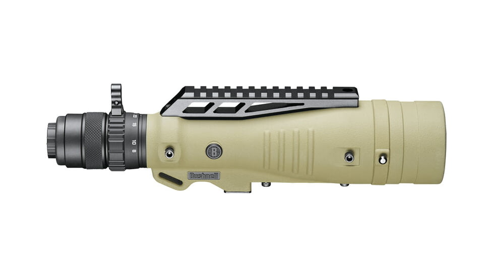 Bushnell 8-40x60 LMSS2 T4 Spotting Scope, Rail, Flat Dark Earth, ET884060T