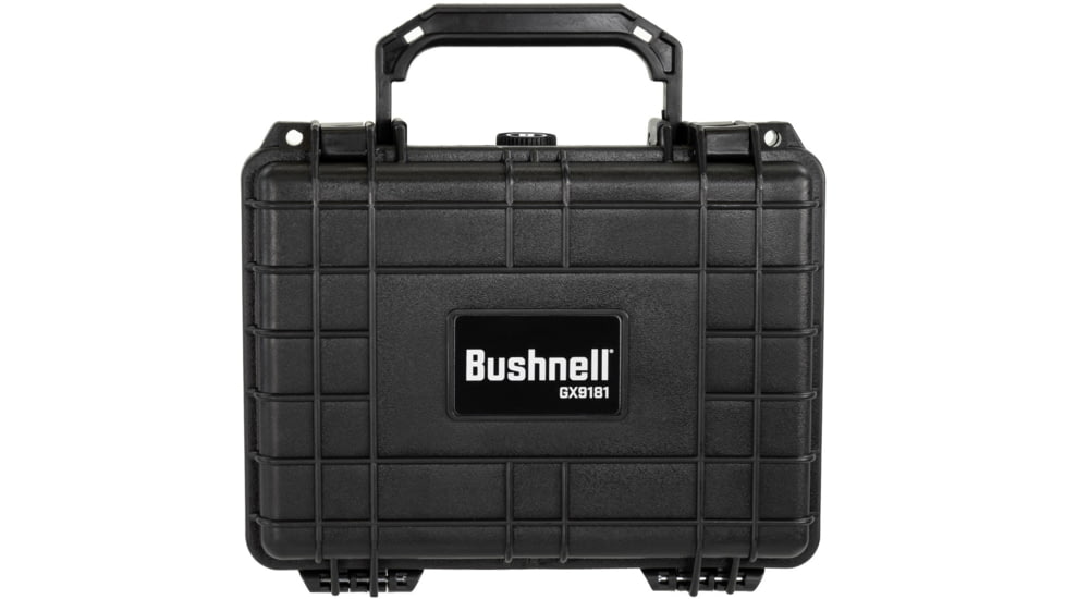 Bushnell 9.12in Compact Waterproof Hard Camera Case with Foam, Black, Compact, BN00042