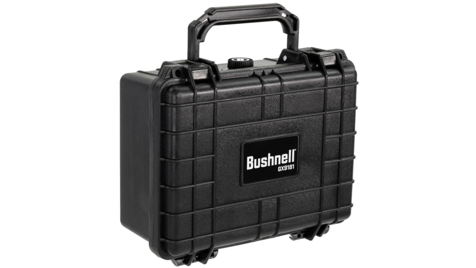 Bushnell 9.12in Compact Waterproof Hard Camera Case with Foam, Black, Compact, BN00042