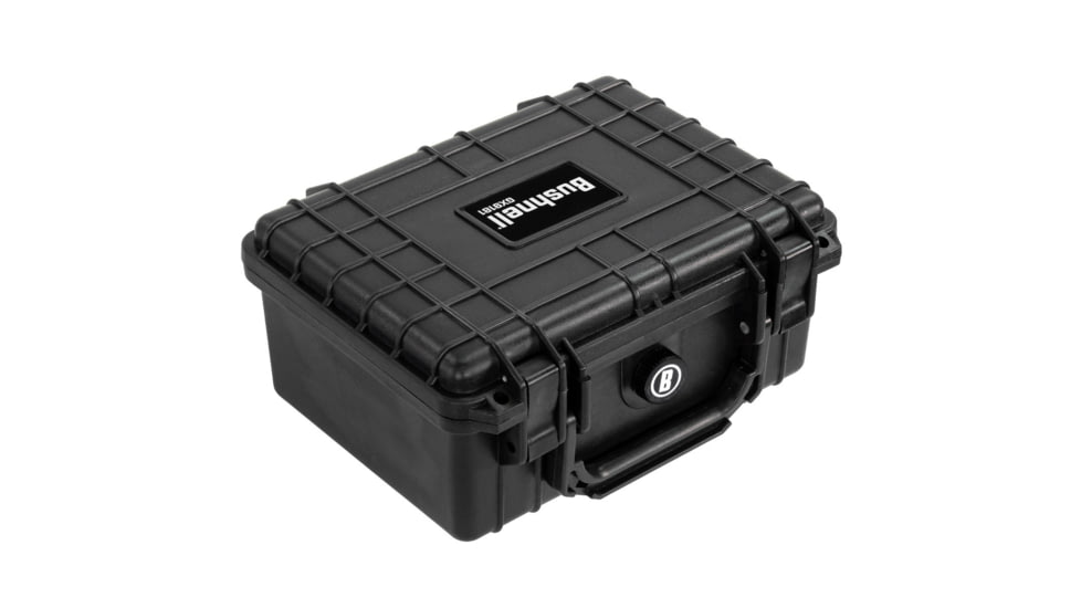Bushnell 9.12in Compact Waterproof Hard Camera Case with Foam, Black, Compact, BN00042