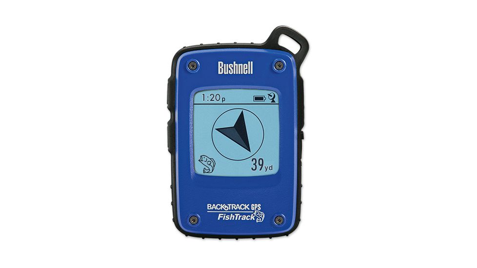 Bushnell BackTrack FishTrack Blue/Black, Digital Compass, Clam 360600