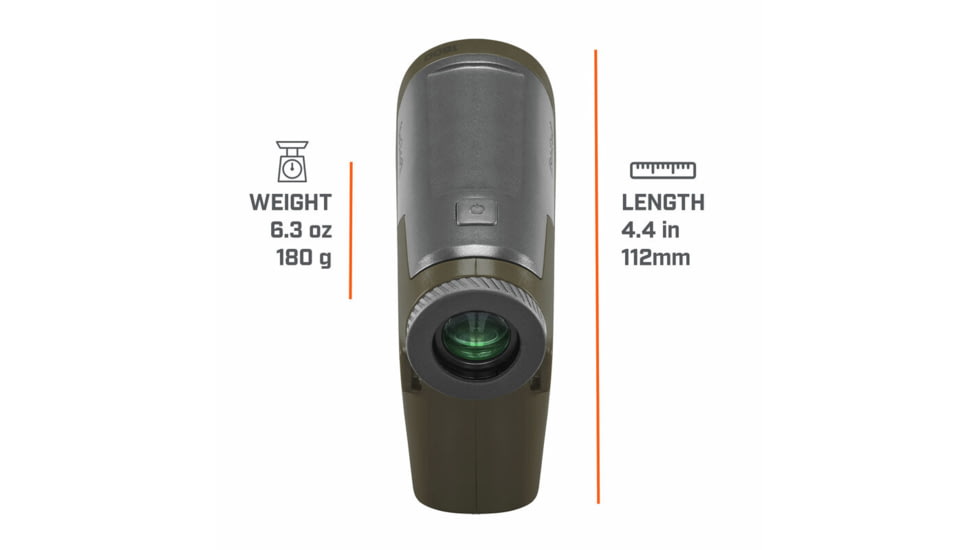 Bushnell Bone Collector 1800 Laser Rangefinder 6x25mm, Brown, LBC1800