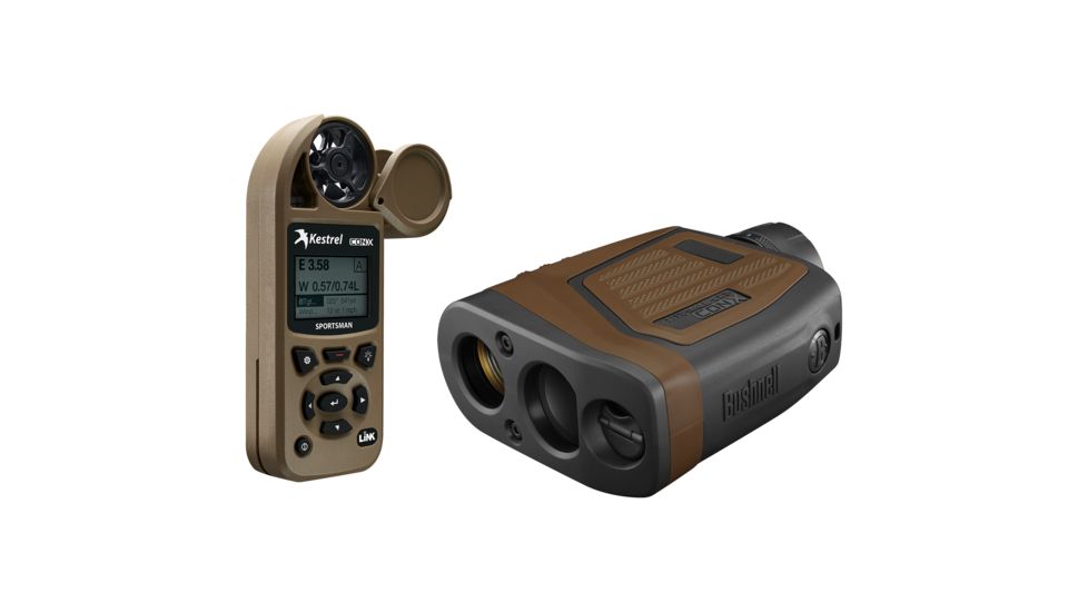 Bushnell Elite 1 Mile CONX Laser Rangefinder w/Kestrel Wind Meters, Bluetooth, 202540KC