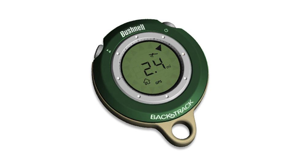 Demo, Bushnell Backtrack Personal Locator GPS w/ Integrated Compass, Green, International Version, 360061-DEMO