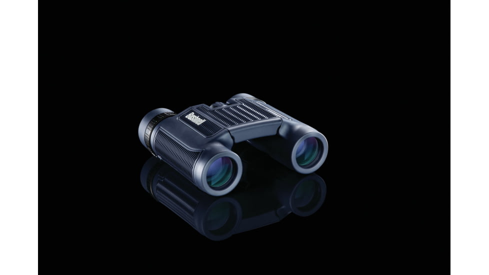 Bushnell H2O 10x25mm Roof WP/FP Binocular, Twist Up Eyecups, Box 6L, Dark Blue, 130105R