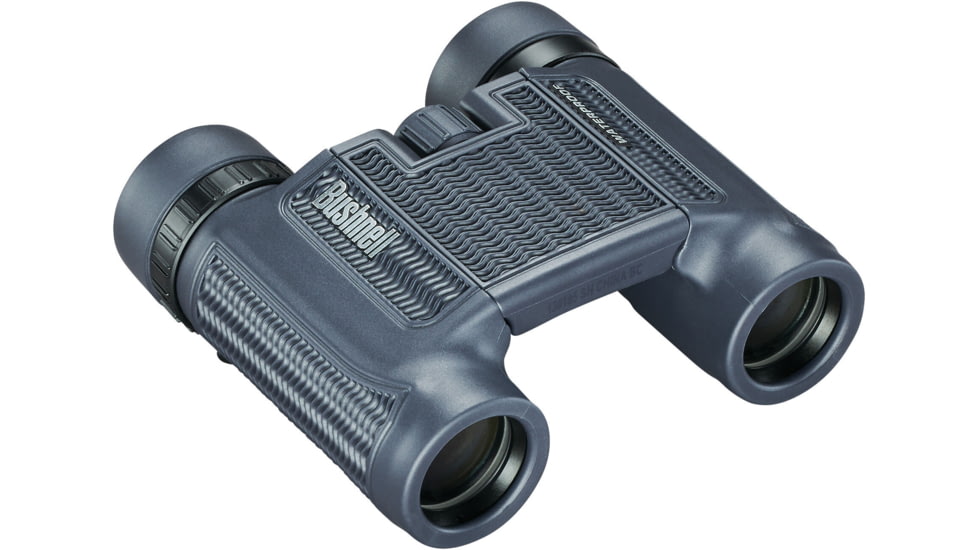 Bushnell H2O 10x25mm Roof WP/FP Binocular, Twist Up Eyecups, Box 6L, Dark Blue, 130105R