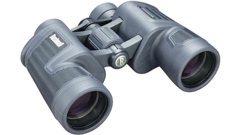 Bushnell H2O 12x42mm Porro WP/FP Binocular, Twist Up Eyecups, Box 6L, Dark Blue, 134212R