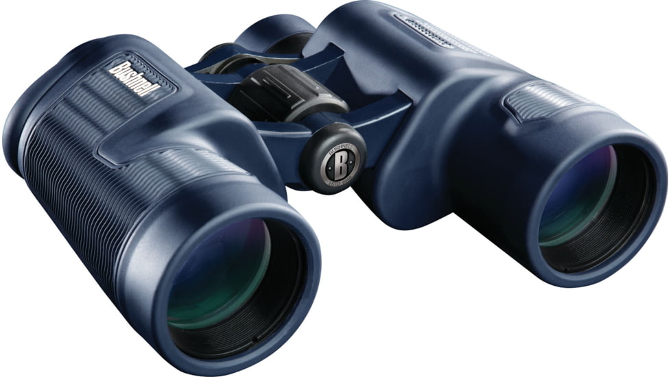 Bushnell H2O 7x50mm Porro WP/FP Binocular, Twist Up Eyecups, Box 6L, Dark Blue, 157050R