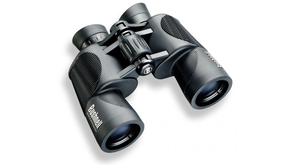 Bushnell H2O 8x42 Porro BAK4 Waterproof Binoculars, Matte Black, Factory DEMO