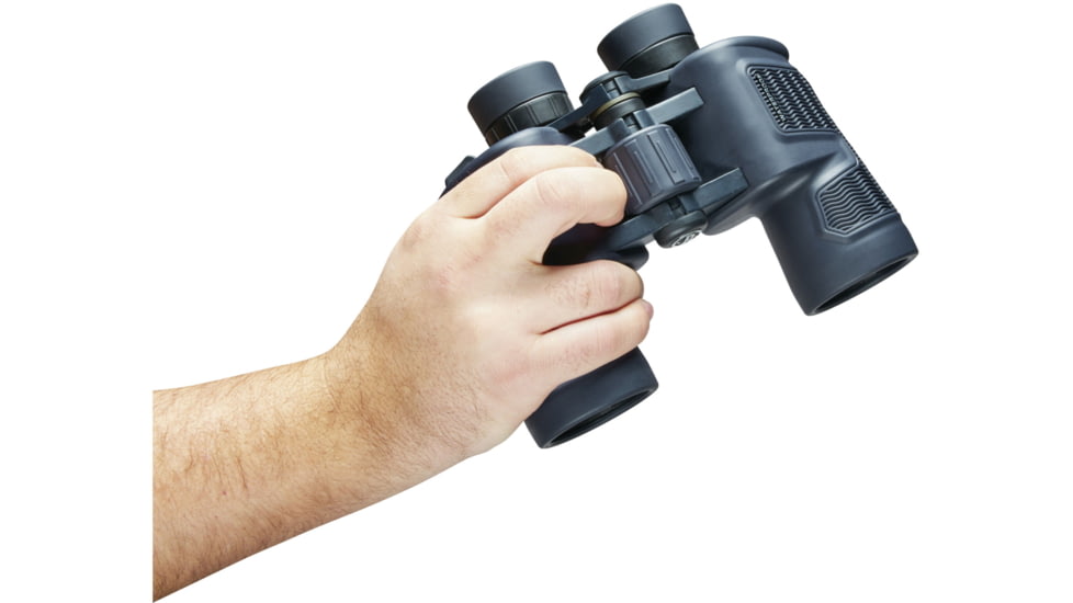 Bushnell H2O 8x42mm Porro WP/FP Binocular, Twist Up Eyecups, Box 6L, Dark Blue, 134218R