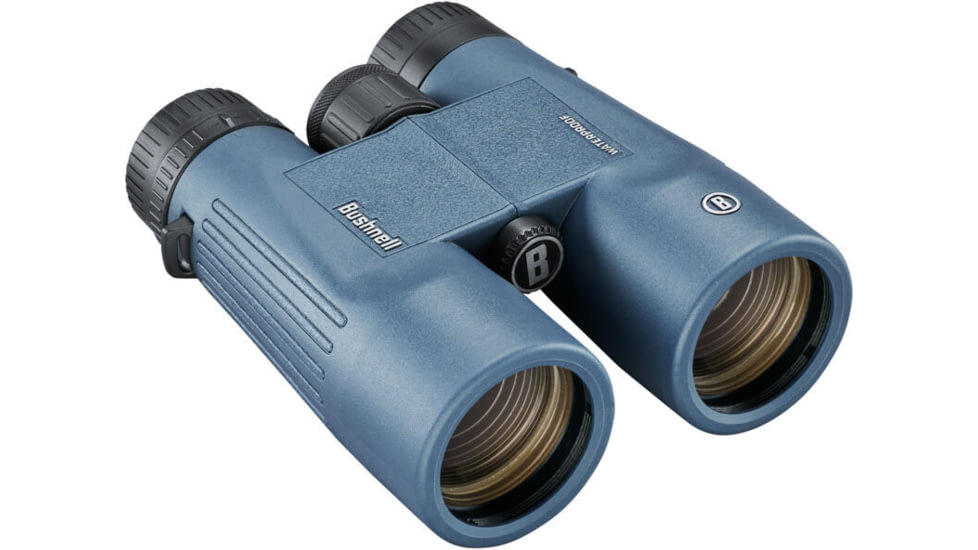 Bushnell H2O 8x42mm Roof WP/FP Binocular, Twist Up Eyecups, Box 6L, Dark Blue, 158042R