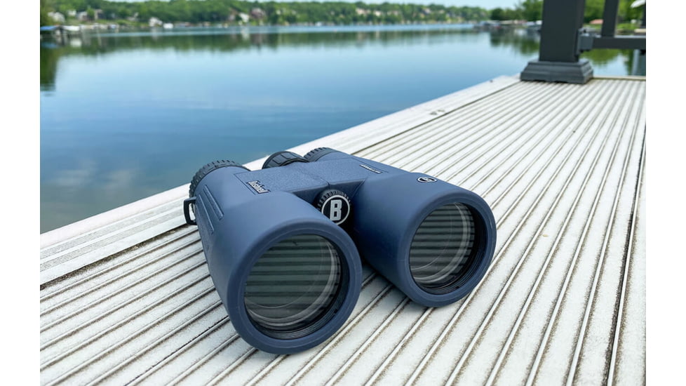 Bushnell H2O 8x42mm Roof WP/FP Binocular, Twist Up Eyecups, Box 6L, Dark Blue, 158042R