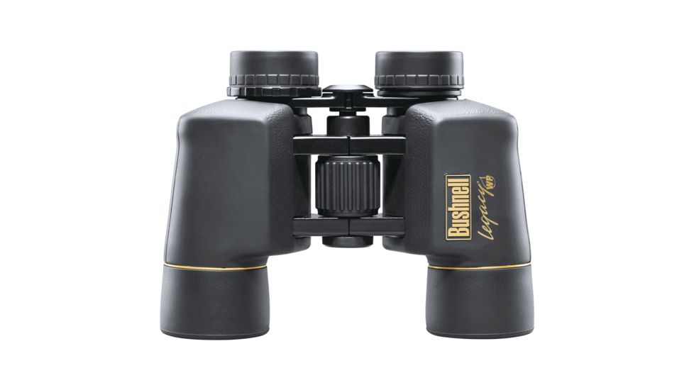 Bushnell Legacy WP 8x42 Porro Prism BaK-4 Binoculars, Matte Black, 120842