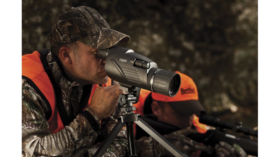 Bushnell Legend Ultra HD 12-36x50 ED Glass Black Spotting Scope, Straight 786350ED