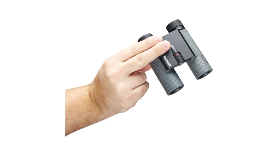 Bushnell Nitro 10x25mm Roof Prism Binocular, Gun Metal Gray BN1025G