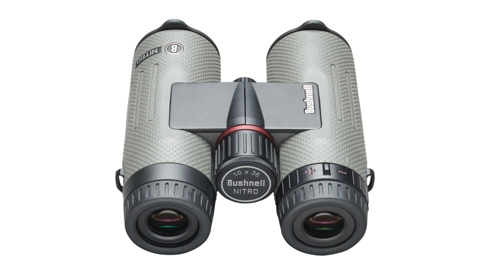 Bushnell Nitro 10x36mm Roof Prism Binocular, Gun Metal Gray BN1036G
