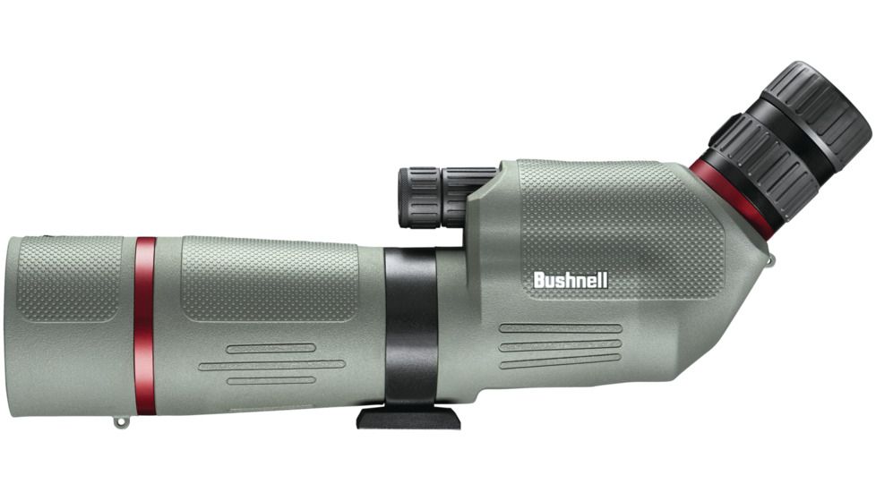 Bushnell Nitro 20-60x65 Spotting Scope, ED Prime Glass, Gun Metal Gray, SN206065GA