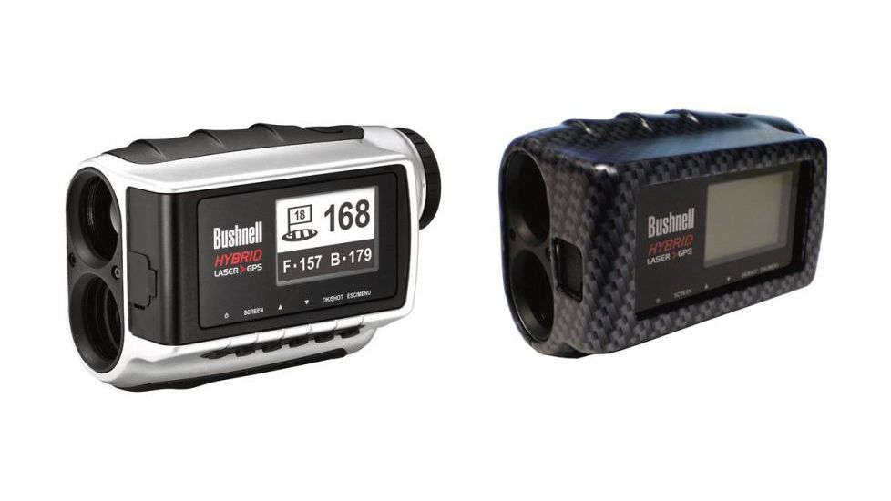 Bushnell PinSeeker Hybrid Golf GPS Rangefinder w/ Golf Cart Mount 201951-KIT1