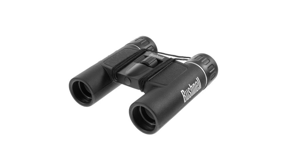Bushnell Powerview 12x25mm Roof Prism Binoculars, Black, 131225