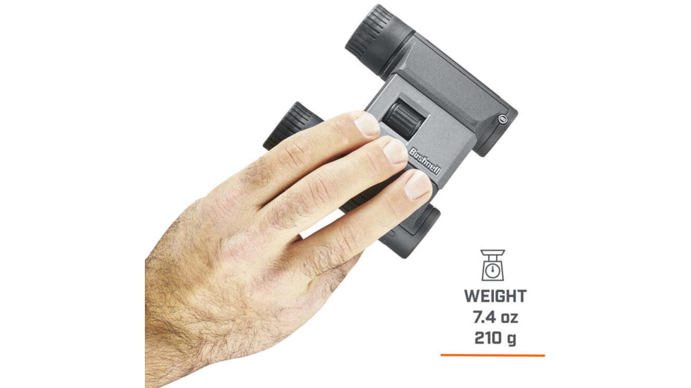 Bushnell Powerview 2 8X21 Binoculars, Folding Roof Prism, BK-7, PWV821