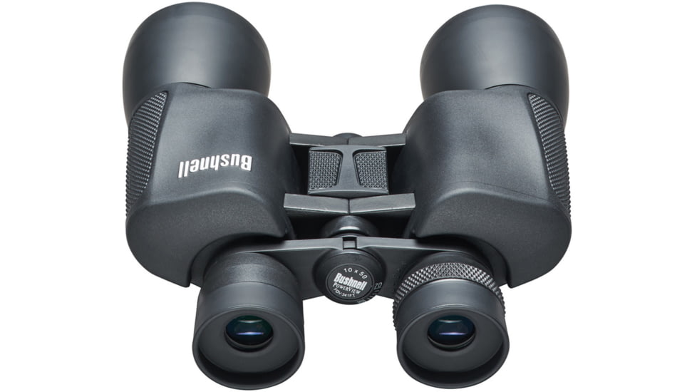 Bushnell PowerView WA 10x50 Porro Prism Binoculars, BK7, Black, Box Pack, 131056