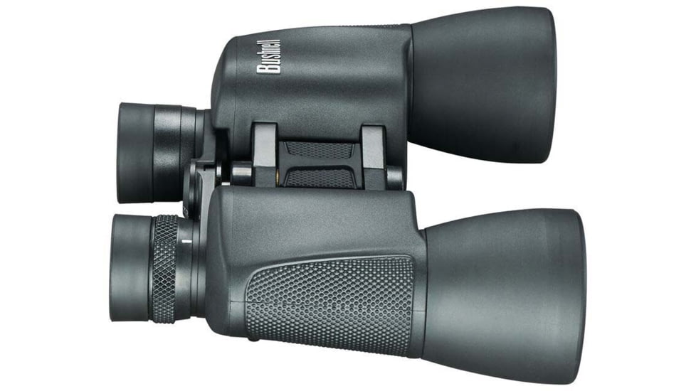 Bushnell PowerView WA 10x50mm Porro Prism Binoculars, Box Pack, Black, 131056