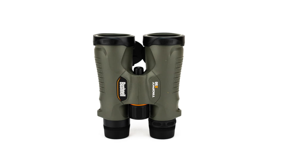 Bushnell Trophy 10x50mm Roof Prism Binoculars, Matte, Green, 335105