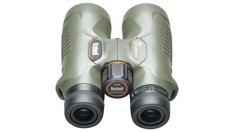 Bushnell Trophy Xtreme Binocular, 8x56, Roof Prism, FMC, PC3, Waterproof, Green, Box, 335856