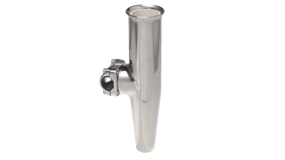 C.E. Smith Adjustable Mid Mount Rod Holder f/7/8" OD Tube w/Sleeve - Silver 29078