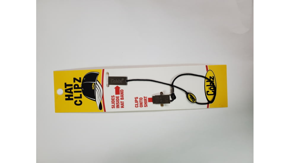 Cablz HatClipz Black Hat Clip