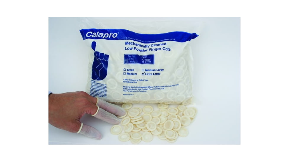 Calapro Finger Cots L PK1440 FW01L Finger Cots L PK1440, Pack