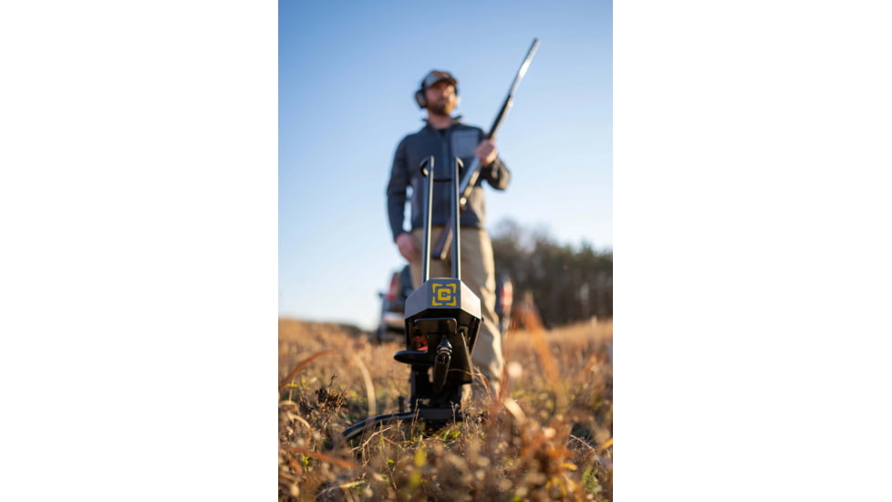 Caldwell Claymore Clay Target Thrower, Yellow, 1122187