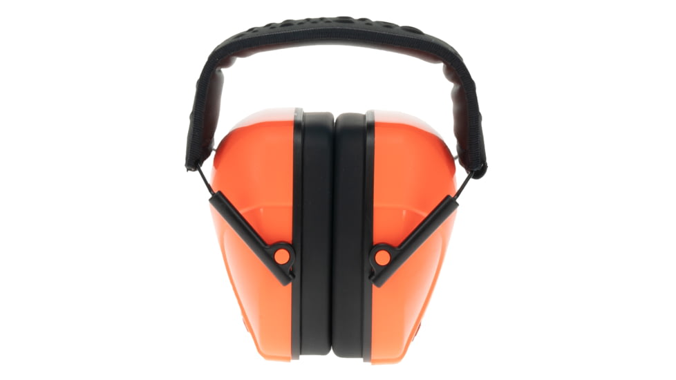 Caldwell Youth Passive Earmuff Hearing Protection, Hot Coral, 1108764