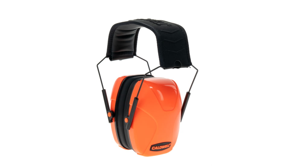 Caldwell Youth Passive Earmuff Hearing Protection, Hot Coral, 1108764