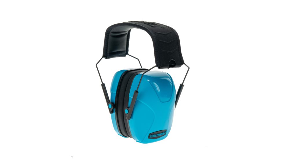 Caldwell Youth Passive Earmuff Hearing Protection, Neon Blue, 1103308