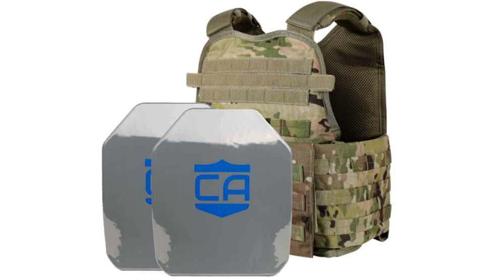 Caliber Armor AR550 Level, Scorpion OCP, Medium/2XL, 19-AR550-MOPC-SAPI-SPC-OCP