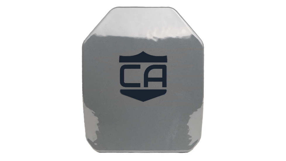 Caliber Armor AV2 Multi-Curve RF2 Body Armor w/ Polyshed Protection, SAPI Style, Caliber Gray, 10 X 12, 19-AV2-1012S-SPC