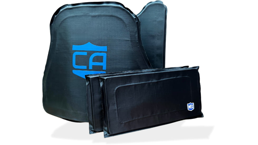 Caliber Armor CaliberX Level IIIA UHMWPE/Para Aramid Armor Plate for MOPC Carrier w/Side Panels, 19-CALX-MOPC-PANELS-SIDE